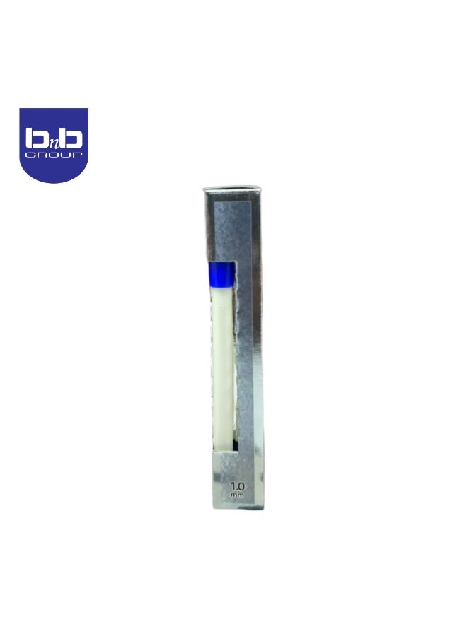 بي ان بي أقلام BNB TRIMATE زرقاء 1.0 مم، 10 أقلام في العلبة، رأس دقيق، كتابة سريعة وسلسة، مناسبة للمستلزمات المدرسية والمكتبية. - Image 2